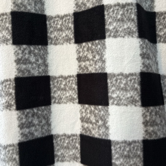 Cuddl Duds Robe Hooded Pullover Long Sleeve Black/Gray/White Women’s Sz S - Picture 3 of 8